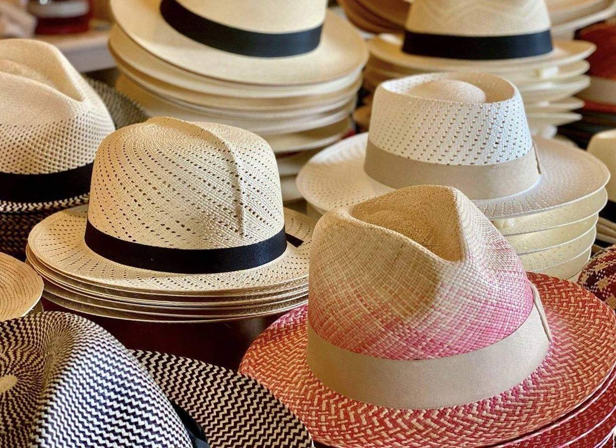 Authentiques chapeaux Panama