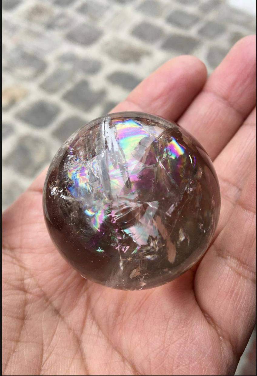 Sphère de quartz
