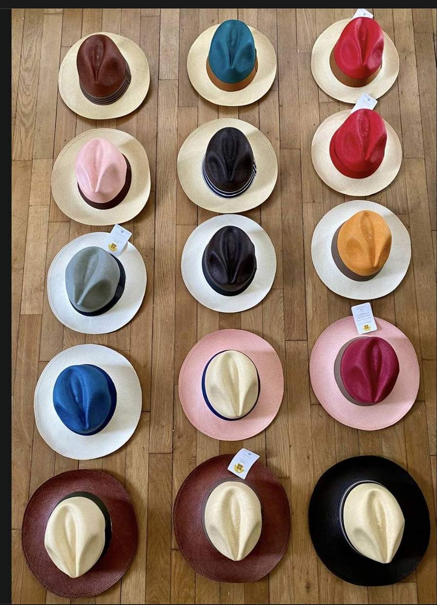 Panamas toutes couleurs